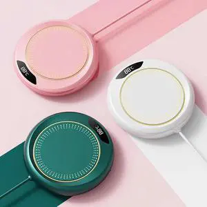 Coffee Mug Warmer 3 Temperature Setting Electric Cup Heater USB Constant Cup Warmer Tea Water Milk Heating Coasters Pad for Home