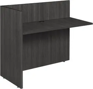 Regency Legacy Reception Desk Return Shell- Ash Grey