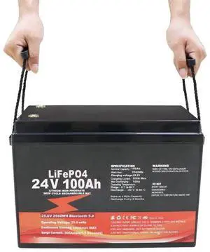 FUYUE 24V 100Ah LiFePO4 Battery