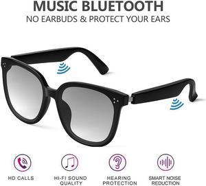 Bluetooth 5.0 Smart Glasses Headset Sunglasses Mobile Phone Bluetooth Headset Dustproof Voice Control Blue Light Proof Glasses