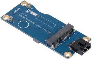 Mini PCI-E to USB Adapter Card with SIM Slot WWAN Test Converter Adapter Card 3G/4G Module Horizontal Type