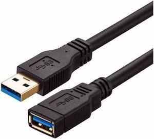 USB 3.0 Extension Cable 16.4 ft,Ruaeoda 22 AWG Long USB Extension Cable SuperSpeed USB 3.0 Type A Male to Female USB Cable Compatible with Printer,Xbox, USB Flash Drive, Card Reader, Hard Drive,Camera