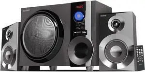 Boytone 60W Wireless Bluetooth Speaker with Powerful Bass, FM Radio, Remote Control - For Phone, Laptop, Aux-in, USB/SD