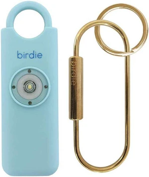 Shes BirdieThe Original Personal Safety Alarm for Women by WomenLoud Siren, Strobe Light and Key Chain in a Variety of Colors (Aqua) Shes BirdieThe Original Personal Safety Alarm for Women by WomenLoud Siren, Strobe Light and Key Chain in a Variety of Colors (Aqua)