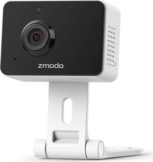 Zmodo Mini Pro 1080P PlugIn Wireless Security Camera Indoor Smart Home Camera with AI Motion Detection Pet Nanny Cam Night Vision 2Way Audio Phone App Alexa  Google Assistant Available