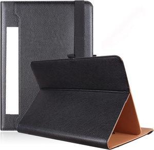 10 inch Tablet Case 10.1 inch Android Tablet case Universal Tablet Case Cover Adjustable Stand Cover for 9/10 /10.1/10.2/10.9/11 inch Tablets Business Document Pocket Outside - Black