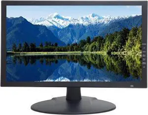 101AV 18.5 LED Security Monitor Accept downscaled Ultra HD 4K Image on HDMI & Standard Composite on BNC Input/Output, Build in Speaker, VESA Mount for CCTV Camera DVR Home Office 24/7 Surveillance