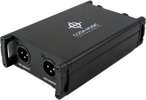 MB-1 Microphone Preamp Audio Booster, Ultra-Clean Gain, Dynamic Mic Preamplifier for Studio or Home Recording, Livestream, Broadcast or Podcast - Single Channel