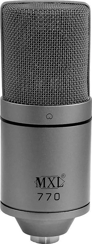 MXL 770 Gray Limited Edition Multipurpose Large Diaphragm Condenser Microphone