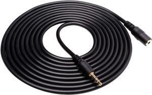 MC10 3.5mm Audio Cable - 3.5mm TRS Female to Male 10ft Extension Cord for Microphones Headphones and More