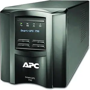 APC 750VA Smart UPS with SmartConnect, SMT750C Sinewave UPS Battery Backup, AVR, 120V, Line Interactive Uninterruptible Power Supply
