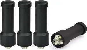 Bingfu UHF 400-470MHz Two Way Radio Antenna Replacement Walkie Talkie SMA Female Short Antenna 4-Pack Compatiable with BaoFeng BF-888S Arcshell AR-5 AR-6 AR-7 Retevis H-777 H-777S Kenwood FRS Radio