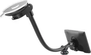 GPS Mount, Good Product Outlet Upgraded 13.5-Inch Gooseneck Suction Cup GPS Mount for Truck/Van/Car, Windshield Dashboard GPS Holder for Garmin Dezl Drive Nuvi Zumo DriveSmart DriveassistRV StreetPil