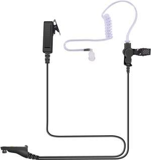 WODASEN APX6000 Acoustic Tube Earpiece with Mic/PTT for Motorola APX4000 APX7000 APX8000 APX900 XPR7350 7550 7350e 7550e 7580e 6550 7380 7580 SRX2200 Walkie Talkie Radio