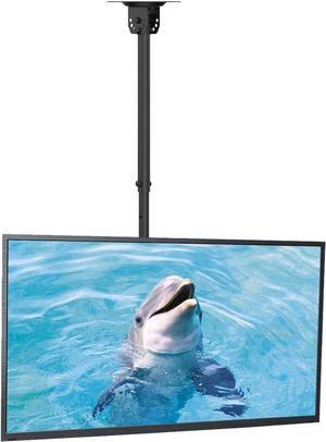 Suptek Ceiling TV Mount Fits Most 26-55 inch LCD LED Plasma Panel Display with Max VESA 400x400mm Loaded up to 45kg/100lbs Height Adjustable MC4602