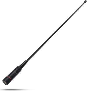 HYS-772 SMA Male VHF/UHF Dual Band 15.7inch Antenna for Two Way Radio VX-6R VX-7R VX-8d,VX-2R UV-3R PX-2R TH-UV3R ZT-2R