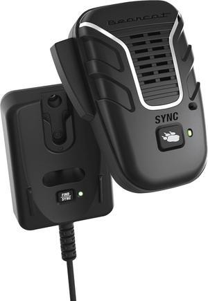 BC906W Wireless CB Microphone and Speaker in a single unit, Up to 100 Yard Range, Smart Power Save, Active Noise-Canceling Technology, Clear Quality Sound,Black