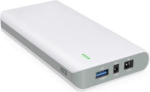 Talentcell Lithium ion Battery Pack NB7101, Rechargeable 17500mAh 64.75Wh Li-ion Power Bank with DC 24/19/5V Output for Laptop, Notebook, Smartphone, Camera and More