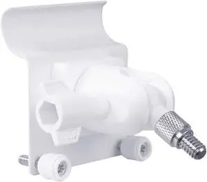 HOLACA [Upgraded Version] Vinyl Siding Clips for Arlo ZUMIMALL Ring Eufy Security Camera, Hanger Hooks for Mounting Security Camera, Weatherproof Stainless Steel Material (1 Pack, White)