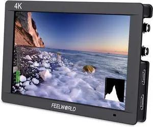 FW703 7 Inch IPS 3G SDI 4K HDMI DSLR Monitor Full HD 1920x1200 On Camera Field Monitor with Histogram for Stabilizer Cameras Rig