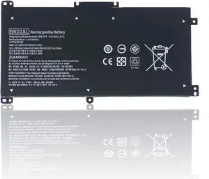BK03XL 916811-855 Battery for HP Pavilion X360 14-BA 14M-BA Series, 14-BA253CL 14-BA175NR 14-BA125CL 14-BA013DX 14M-BA114DX 14M-BA015DX 14M-BA013DX 14M-BA1XX 14M-BA0XX BK03041XL 916366-541