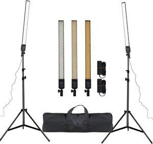 Photography Studio LED Lighting Kit with Light Stand Bag Soft Tube for Beauty, Eyebrow, Tattoo, Makeup, Dentistry, Eyelash, Portrait, Product Photography Fill Light, Studio Photography Light