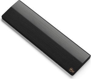 Wooden Wrist Rest - TENKEYLESS (TKL) - Onyx/Black - Mechanical Keyboards Wood Ergonomic Palm Rest| 14x4 inches/19mm Thick (GV-87-DARK)
