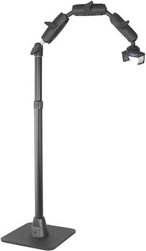 Arkon Pro Phone or Camera Stand for Baking Crafting Nail Art Ceramics or Makeup Videos Retail Black