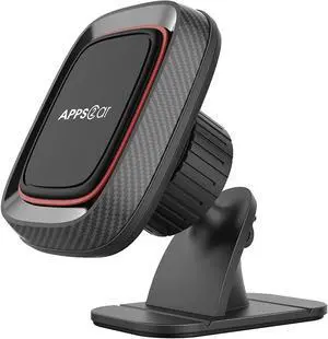 Magnetic Car Phone Mount Apps2Car Stick On Dashboard Magnet Phone Holder for Car Dash Mount Cell Phone Holder with Strongest VHB Adhesive Phone Magnetic Holder for Car Magnetic Phone Dash Mount
