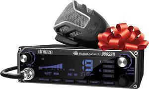 BEARCAT 980 40- Channel SSB CB Radio with Sideband NOAA WeatherBand,7- Color Digital Display PA/CB Switch and Noise Cancelling Mic, Wireless Mic Compatible