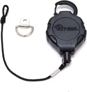 Key-BAK MIC-BAK CB Radio Retractable Tether, 36" Kevlar Cord, 8" Nylon Attachment Loop, D-Ring Mount Included (0KR3-4A11) Key-BAK MIC-BAK CB Radio Retractable Tether, 36" Kevlar Cord, 8" Nylon Attachment Loop, D-Ring Mount Included (0KR3-4A11)