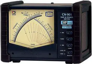 Daiwa CN-901HP Professional Series Cross Needle SWR and Power Meter for Amateur Device HF and VHF Bench Testing Antenna Tuning and Transmitter Output Measurement Daiwa CN-901HP Professional Series Cross Needle SWR and Power Meter for Amateur Device HF and VHF Bench Testing Antenna Tuning and Transmitter Output Measurement