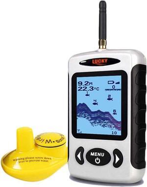 Sonar Handheld Fish Finder Wireless Transducer Handheld Fish Finders Boat Kayak LCD Depth Finder Portable Display Sensor