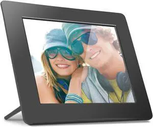 Aluratek 8 Inch LCD Digital Photo Frame with Auto Slideshow Using USB SD/SDHC (ADPF08SF) - Black, Welcome to consult