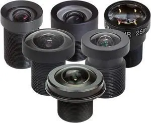 M12 Lens Kit for Raspberry Pi HQ Camera (Type 1/2.3), 20 to 180 Degrees Telephoto, Wide Angle, Fisheye Lenses with M12 to CS-Mount Adapter, Locking Ring, Cleaning Cloth and More M12 Lens Kit for Raspberry Pi HQ Camera (Type 1/2.3), 20 to 180 Degrees Telephoto, Wide Angle, Fisheye Lenses with M12 to CS-Mount Adapter, Locking Ring, Cleaning Cloth and More