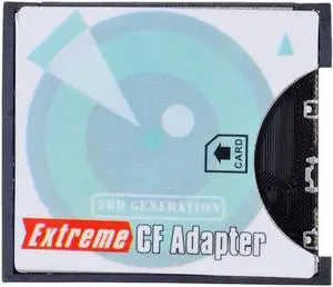 Chenyang SD SDHC SDXC to CF Compact Flash Memory Card Adapter Reader Type I High-Speed Extreme CF to SD Card Reader Adapter Chenyang SD SDHC SDXC to CF Compact Flash Memory Card Adapter Reader Type I High-Speed Extreme CF to SD Card Reader Adapter