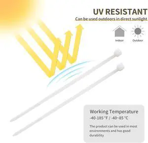 Small Zip Ties,White Zip Ties 4 Inch 100 Pack, Nylon Cable Ties Self Locking Tie Straps, Heavy Duty clear zip ties, Tiny Cable Ties for Indoor and Outdoor by OSXCAUES (4" White) Small Zip Ties,White Zip Ties 4 Inch 100 Pack, Nylon Cable Ties Self Locking Tie Straps, Heavy Duty clear zip ties, Tiny Cable Ties for Indoor and Outdoor by OSXCAUES (4" White)