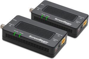 ScreenBeam Bonded MoCA 2.0 Network Adapter for High Speed Internet, Ethernet Over Coax - Starter Kit (Model: ECB6200K02)