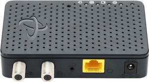 Hitron Bonded MoCA 2.5 Network Adapter for Ethernet Over Coax (Add-on 1 Pack) | 1 Gbps Ethernet, 2.5 Gbps Over existing Coax Cables | Ideal Backbone for Home Mesh WiFi, Streaming, and Gaming