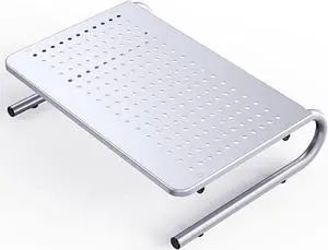 HUANUO Monitor Stand Riser, Monitor Riser, Laptop Stand, Laptop Shelf w/Vented Metal, Desktop Computer Stand for Screen, Laptops, Printer, Laptop Riser for Home & Office, Monitor Riser Stand for Desk