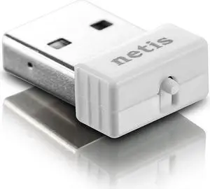 Netis WF2120 Wireless N150 Nano USB Dongle, Ideal for Raspberry, Windows, Mac OS, Linux, RTL8188CUS, Plug in and Forget