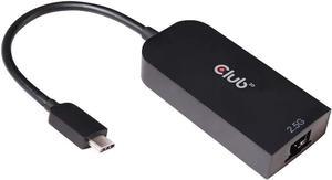 Club 3D Cac-1520 USB 3.2 Type C to Rj45 2.5 Gigabit LAN Ethernet Cable Adapter Windows 10, 8.1, Mac OSX 10.6 to 10.13