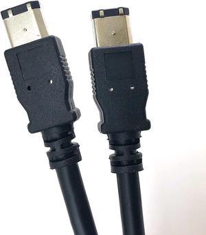 Inc. 15 feet Firewire IEEE 1394 6 Pin Male to 6 Pin Male Cable (E07-215)