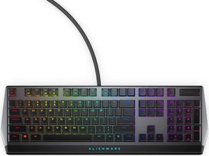 Alienware Low-Profile RGB Gaming Keyboard AW510K: Alienfx Per Key RGB LED - Media CONTROLS & USB Passthrough - Cherry MX Low Profile Red Switches