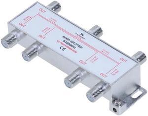 6 Way Bi-Directional 5-2300 MHz Coaxial Antenna Splitter for RG6 RG59 Coax Cable Satellite HDTV (6 Ports), Welcome to consult