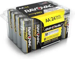 Rayovac AA Batteries, Ultra Pro Double A Battery Alkaline, 24 Count