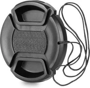 ChromLives Camera 58mm Lens Cap Center Pinch with Lens Cap Leash Hole Bundle Compatible with DSLR Cameras Nikon Sony Canon & Other DSLR Cameras UV Lens ChromLives Camera 58mm Lens Cap Center Pinch with Lens Cap Leash Hole Bundle Compatible with DSLR Cameras Nikon Sony Canon & Other DSLR Cameras UV Lens
