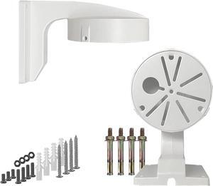 WiTi 4.7 inches Wall Mount Bracket for Dome Security Camera,Deep Base Junction Box Cable Management Mounting Case, CCTV IP Surveillance Cameras Holder Metal Solid Outdoor Indoor