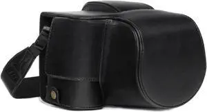 Ever Ready Leather Camera Case Compatible with Sony Cyber-Shot DSC-RX10 IV DSC-RX10 III
