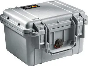 1300 Camera Case With Foam (Silver)
